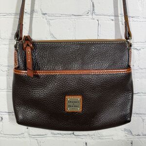 Dooney & Bourke Crossbody Pebble Grain Leather Katie  Handbag Leather Colorblock